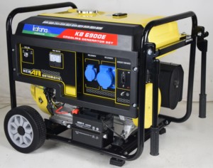 Generador de Gasolina Katana KB 6900E, 230V 15A, Motor Refrigerado por Aire de 389cc, 50Hz, Fuente de Energía Portátil para Uso Residencial - Product Image 2