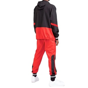 Ensemble de survêtement sportif streetwear coupe-vent en polyester et coton léger et écologique personnalisé 2026 - Product Image 2