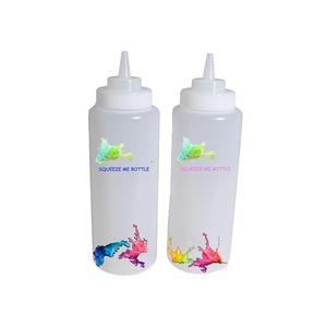 Botella de Plástico Suave con Boquilla Cónica, Polvo de Color con Efecto Humo para el Festival Holi, Acción de Gracias, Graduación - Product Image 1