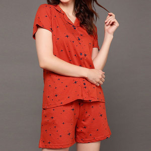 Nouvel ensemble de shorts pour femmes, longueur genou, 100% coton, style décontracté d'été - Product Image 1