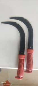 EN9 Carbon Series <b>Sickle</b> 11 Inch Blade Medium Carbon Steel Agriculture Harvesting Tool 1.5mm Thickness Plastic Handle - Product Image 4