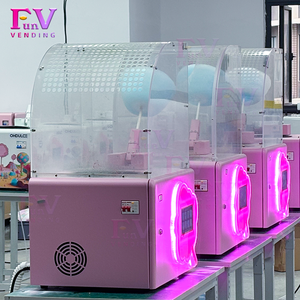 Machine à <span class=keywords><strong>Barbe</strong></span> à <span class=keywords><strong>Papa</strong></span> Robot Commerciale Intelligente Semi-Automatique « Sugar Cloud » Mini 8 Styles Fantaisie - Product Image 1