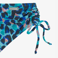 Ensemble de bikini triangle tendance pour femme, turquoise, vente en gros, personnalisé, sexy, push-up, bandeau, imprimé, séchage rapide, best-seller
