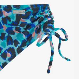 Conjunto de Bikini Triangular de Moda para Mujer en Turquesa, Logotipo Personalizado al por Mayor, Bikini Sexy con Push-Up, Bikini Bandeau Estampado Más Vendido - Product Image 6