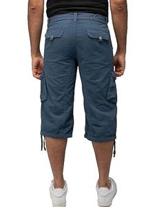 Shorts pour hommes 100% coton, décontractés, d'été, respirants, à taille mi-haute élastique, service OEM de logo personnalisé, shorts pour hommes sur mesure - Product Image 4