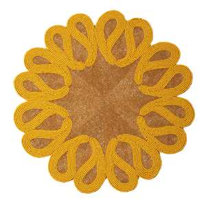 Manteles Individuales Bordados con Cuentas Únicas, Estilo Artístico para Mesa de Comedor, Decoración para Mesa del Hogar - Product Image 3