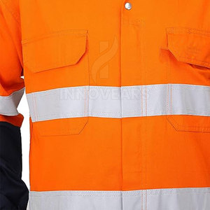 Uniforme DE SEGURIDAD transpirable de nailon y poliéster hecho a medida, producto más vendido - Product Image 4