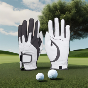 Gants de golf pour hommes en cuir Cabretta véritable, durables, antidérapants, respirants, séchage rapide, haute qualité, prix bas - Product Image 3