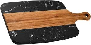 Meilleure vente OEM planche à découper en bois et marbre personnalisée planche à fromage planche de service nouveauté prix bas prêt à expédier - Product Image 4