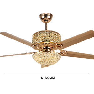 Offre Spéciale usine <span class=keywords><strong>Prix</strong></span> Top Qualité de luxe Décoratif <span class=keywords><strong>Air</strong></span> Conditionné Ventilateur de plafond avec lumière fabricants En Gros - Product Image 3