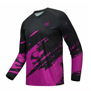 Jersey de Motocross de Invierno Transpirable de Alto Rendimiento con Corte Moderno y Manga Larga para Pista - Product Image 1