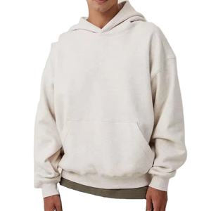 Térmico Hombres 80% Algodón y Poliéster Alta Calidad Grueso Oversize Baggy Hoodie Unisex - Product Image 4