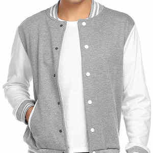 Chaqueta Varsity Larga Unisex Personalizada y Cómoda con Bordado de Logotipo Personalizado, Moda Urbana para Verano - Product Image 6