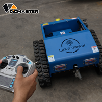Tondeuse à gazon RC Crawler, largeur de coupe 550 mm, hauteur réglable, hybride, pour pentes raides, conforme CE Euro 5, outil de jardinage