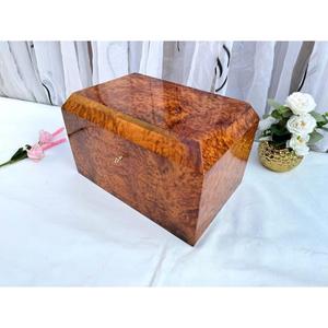 Artisanat en bois de thuya marocain de luxe, fait main, en racine de thuya naturelle, décoration traditionnelle marocaine pour la maison, cadeau - Product Image 1