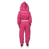 Combinaison de protection intégrale pour apiculteur avec voile de protection, légère, en coton, unisexe, pour adulte, respirante, durable, vert cendré