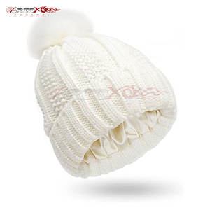 Bonnet en tricot léger 100% laine pour femme coupe confortable pour les tenues sportives décontractées respirant imperméable couleur personnalisable - Product Image 6