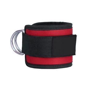 Padded-Ankle Straps For <b>Cable</b>-Machines Double D-Ring Fitness Ankle Cuffs For Gym Workouts Rebate Leg-Extensions Legging - Product Image 2