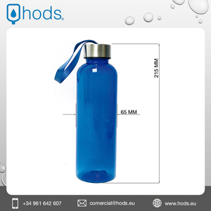 Botella de agua Tritan ligera y resistente a los impactos al por mayor de 500ml de capacidad sin bisfenol-A con tapa - Product Image 5