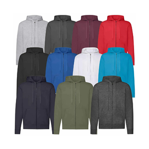 Ensemble de sweat à capuche et pantalon de survêtement unisexe du fabricant surdimensionné et résistant 500 gsm poids lourd français éponge sweat à capuche zippé hommes - Product Image 6