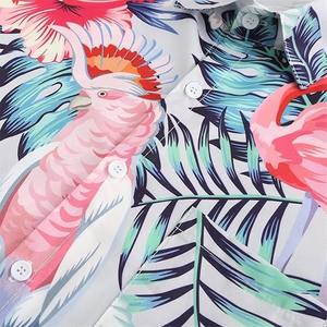 Vente chaude Sublimation Chemise Casual Wear Nouveau Design Plus Size Hommes Chemises 100% Coton Pas Cher Taux Sur Mesure Sublimation Chemise - Product Image 5