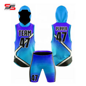 Camisetas de Compresión con Capucha Personalizadas de Fútbol 7v7 para Adultos, Talla Grande, Transpirables, de Secado Rápido, Uniformes de Equipo de Verano - Product Image 6