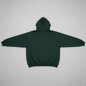 เสื้อฮู้ดดี้แบบเรียบง่าย สวมใส่สบาย ผ้าหนา 500GSM พิมพ์ลายโลโก้ด้วยเทคนิค DTF แบบกำหนดเอง ทรงโอเวอร์ไซส์สำหรับผู้ชาย - Product Image 5