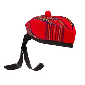 การออกแบบที่ดีที่สุดหมวก glengarry หรูหราพร้อมริบบิ้นผ้าซาตินและตราโลโก้ที่กำหนดเองได้ - Product Image 2