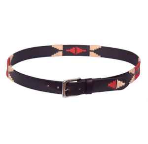 Cinturón de Cuero de Búfalo OEM con Hebilla de Latón Sólido, Aleación de Zinc, 35 mm de Ancho, Estilo Casual, Diseño Argentino - Product Image 4