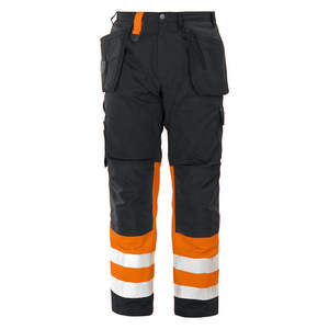 Pantalons de travail pour hommes à visibilité accrue, antistatiques, thermiques, de sécurité, pour les activités de plein air et la pluie - Product Image 1
