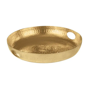 Metal Brass <b>Serving</b> <b>Tray</b> <b>with</b> <b>Handle</b> Customized Shape Size <b>Serving</b> <b>Tray</b> home wedding parties <b>tray</b> Available - Product Image 3