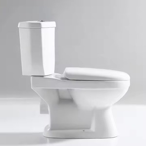 Articles sanitaires en céramique de qualité supérieure 2 pièces, placard à eau en deux pièces au meilleur prix du siège de toilette d'usine indienne - Product Image 3