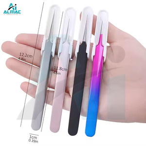 ALMAC 6 Pcs Set <b>Blackhead</b> <b>Remover</b> Tweezers Face Skin Care <b>Tools</b> Facial Pimple Tweezer Blemish Extractor Set - Product Image 3