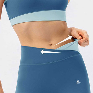 Combinaison de yoga deux pièces de grande taille pour femmes, ensembles de soutien-gorge de sport et leggings taille haute, ensemble de 2 pièces, tenues d'entraînement - Product Image 6