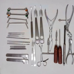 Juego de 30 instrumentos de Cirugía de hernia y apéndice reutilizables manuales | Kit quirúrgico abdominal de acero inoxidable Premium - Product Image 2