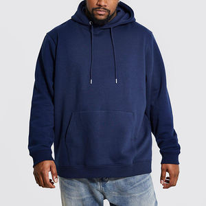 Sudadera con Capucha Personalizada para Hombre, Talla Grande, de Alta Calidad, Felpa Francesa, 100% Algodón, Hombros Caídos, Gruesa, Lisa - Product Image 1