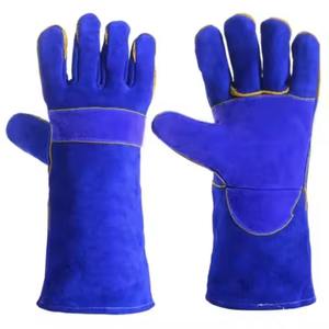 Guantes de Seguridad Resistentes al Calor, Nuevo Estilo, Tendencia, Resistentes al Calor, Personalizados, Azules, Doble Refuerzo - Product Image 2