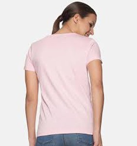 T-shirts pour femmes, coupe ajustée, en soie/coton, anti-rides, nouveau design, tendance, haute qualité, produits d'exportation du Bangladesh, article de qualité supérieure - Product Image 3