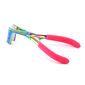 Outils d'extension de cheveux les plus vendus pince à ruban en acier inoxydable avec coussinets souples pince d'extension de cheveux outil de liaison de trame de cheveux - Product Image 3