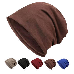 Gorro de invierno de punto unisex, informal, sólido, con logotipo personalizado, hip-hop, holgado, Skullies, gorro, gorros - Product Image 6