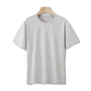 เสื้อยืดถักแขนสั้นสำหรับผู้ชายเสื้อผ้าฝ้าย100% ระบายอากาศแห้งเร็วสำหรับฤดูร้อนสินค้าส่งออกจำนวนมาก - Product Image 6