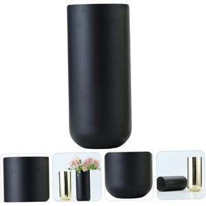 Florero moderno de mesa de acero inoxidable, decoración de boda dorada, maceta de Metal para el hogar para arreglos florales - Product Image 6