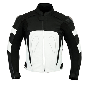 แจ็คเก็ตหนังสำหรับขี่มอเตอร์ไซค์ ดีไซน์ล่าสุด คุณภาพสูง สำหรับทุกเพศ  แบบสปอร์ต  รับสั่งทำพิเศษ กันลม กันน้ำ ระบายอากาศได้ดี - Product Image 1