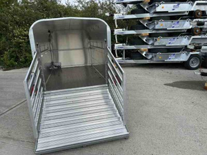 Remolque para Ganado de 8' x 4', Semirremolque para Caballos y Aves de Corral a Precio Económico para Transporte - Product Image 3