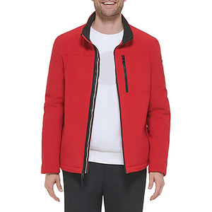 Veste softshell d'hiver classique et confortable pour hommes, broderie personnalisée OEM, qualité supérieure, tendance de la mode - Product Image 4