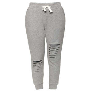 Pantalons de jogging uniques pour hommes, pantalons de survêtement de qualité, franges élastiques, entraînements d'été et d'hiver, nouveau design, devant plat, 100% coton - Product Image 3