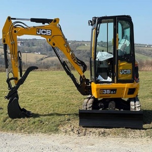 Mini pelle sur chenilles JCB utilisée avec des composants de godet et de pompe durables et fiables en stock livraison rapide - Product Image 4