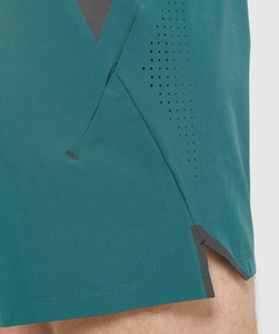 2024 Summer High Street Style <b>Men's</b> Casual <b>Shorts</b> Custom Logo Letter Printing Elastic Tether Polyester Cotton Anti-Wrinkle - Product Image 5