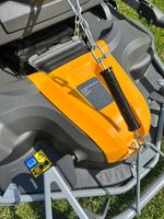 Tondeuse à gazon Stiga park 9102WX, tondeuse à gazon sans fil de qualité DIY, 173cc, avec batterie et bac de ramassage, livraison mondiale