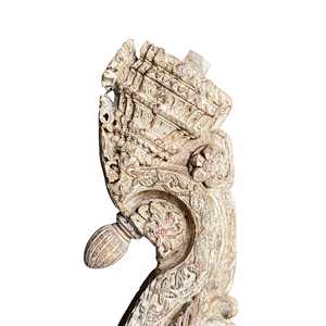 Soporte de arco vintage con diseño tradicional y estampado de plantas - Product Image 3